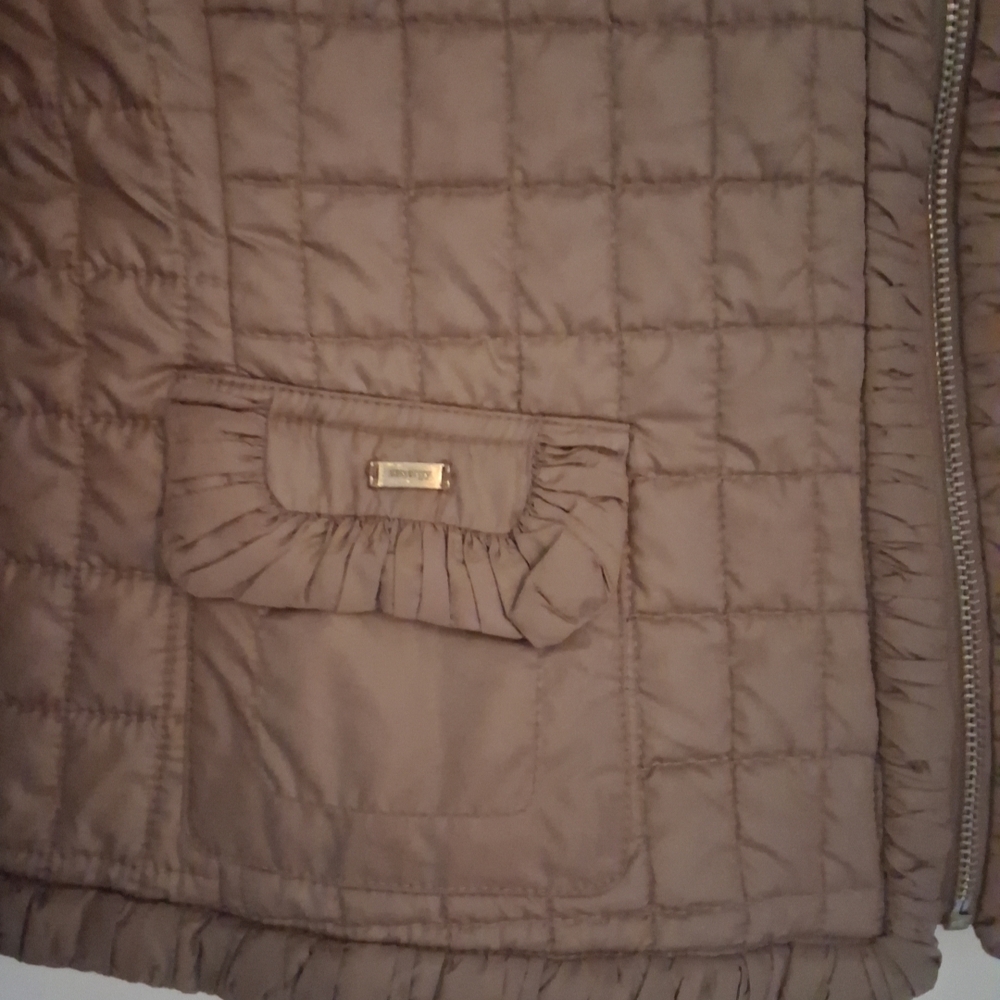 Tan Quilted Jacket - image 4